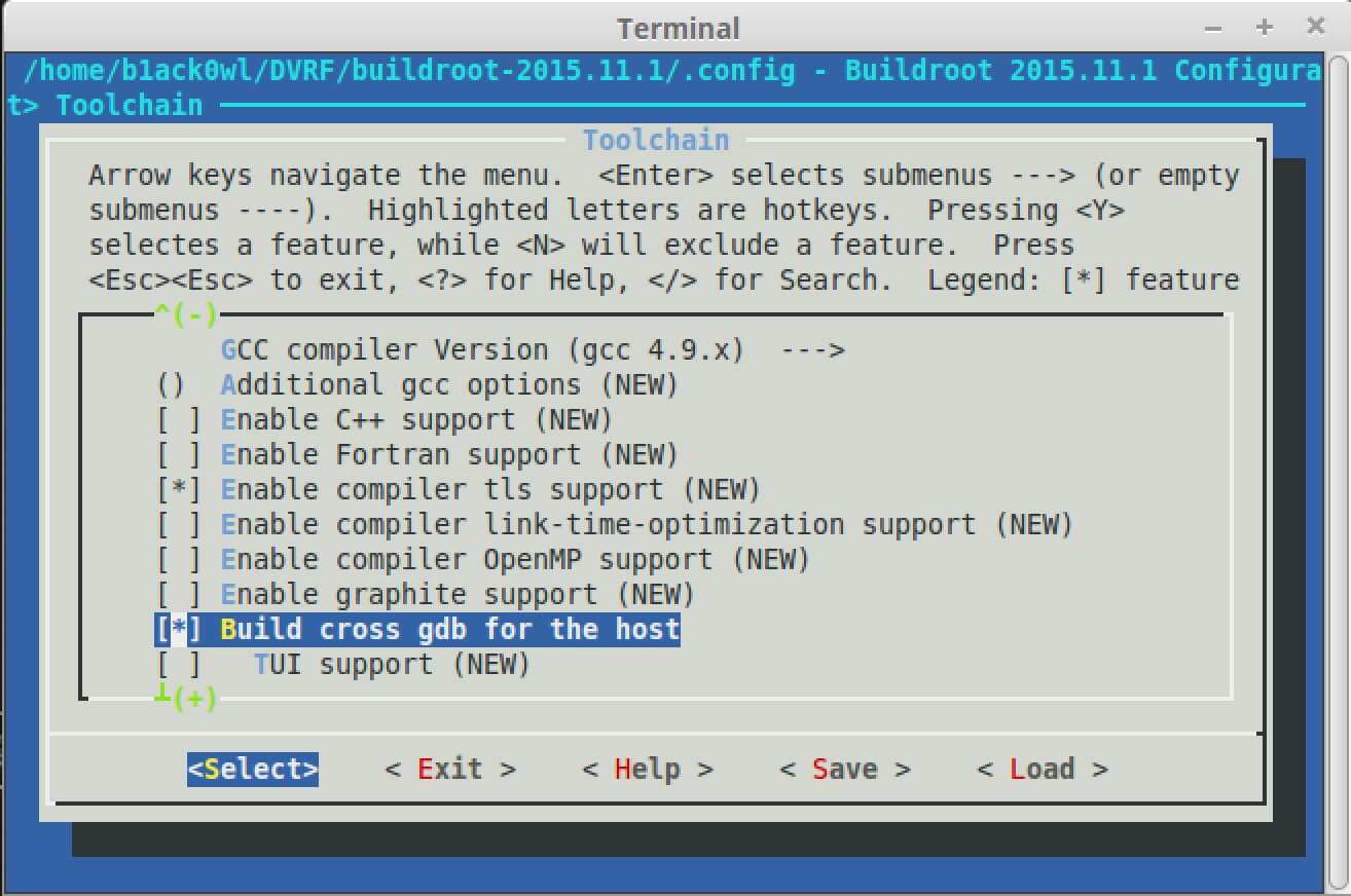 Build cross gbd for the host configuration