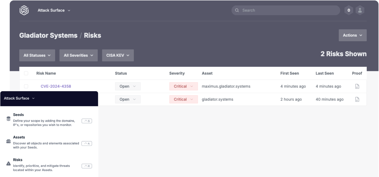 Address Exploitable Risk, Not Superficial Detections